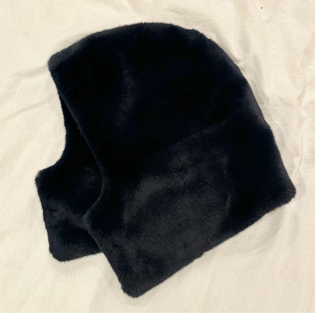 【AMOMENTO】ECO FUR BALACLAVAバラクラバ