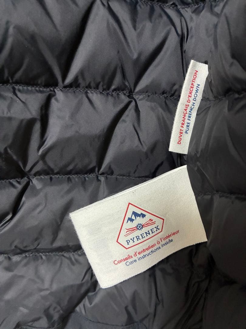 PYRENEX ピレネクス　ダウンベスト　黒　L レア！　オシャレ！　美品！