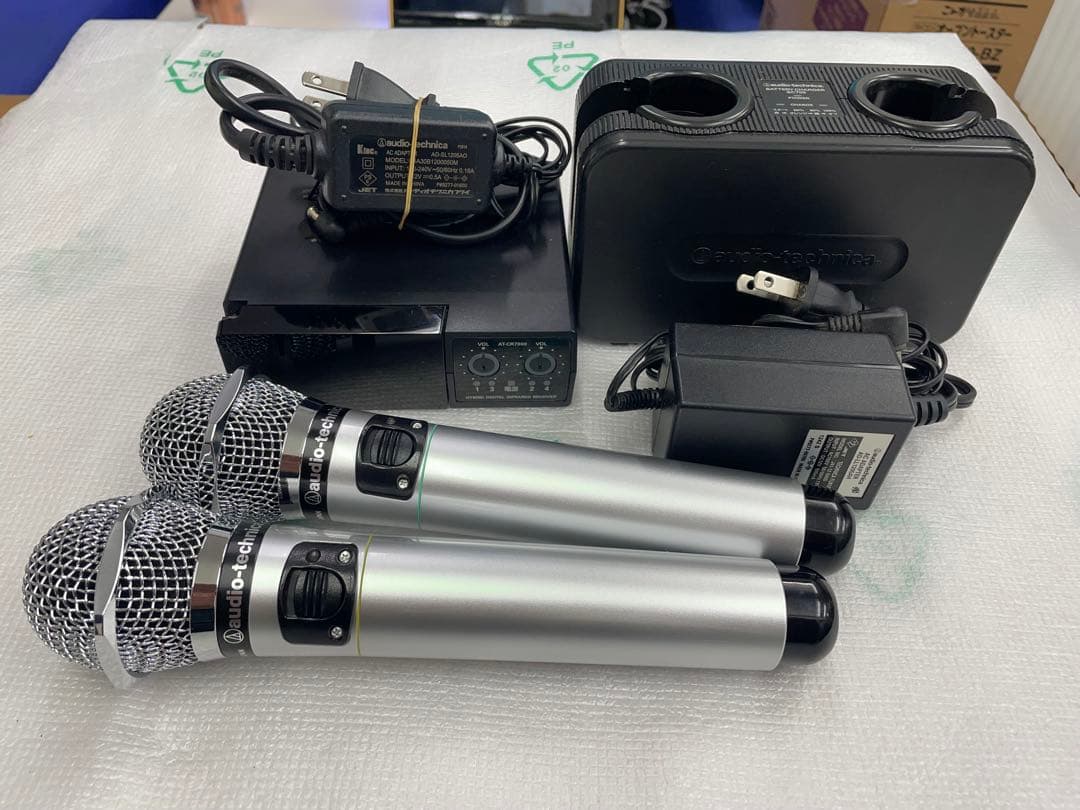 audio-technica ワイヤレスマイクセット CR701+CLM7000