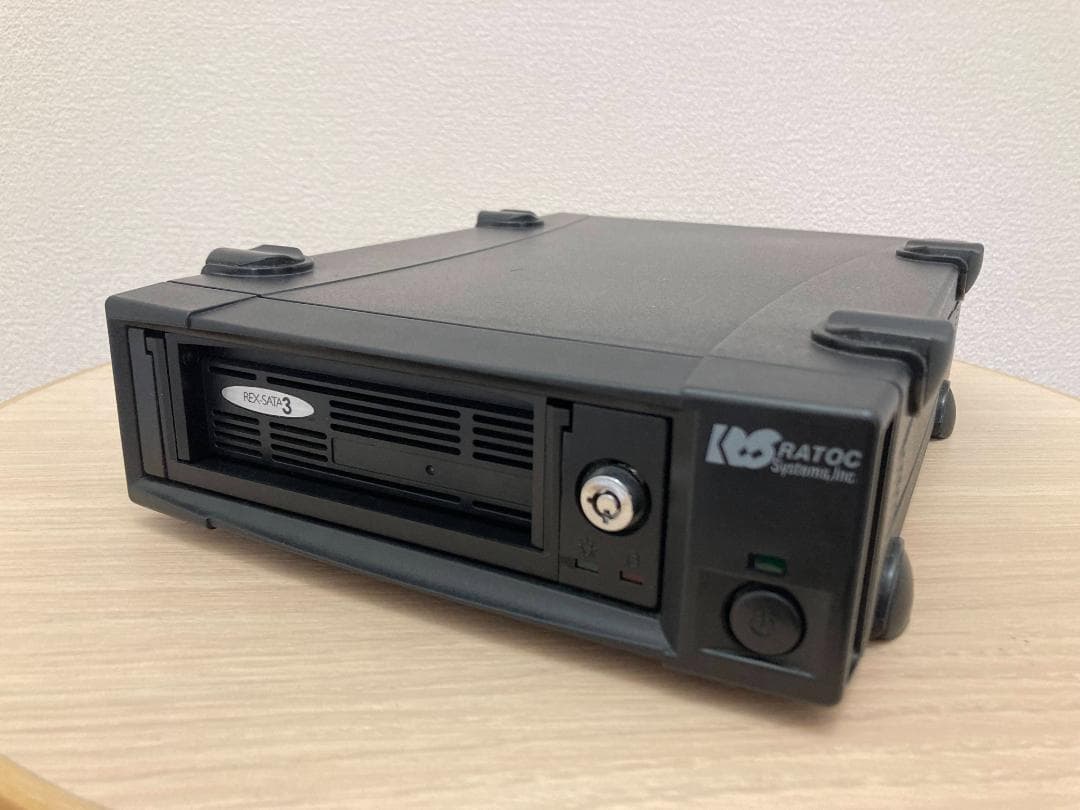 動作良好 SA3-DK1-U3X REX-SATA3 リムーバブルケース