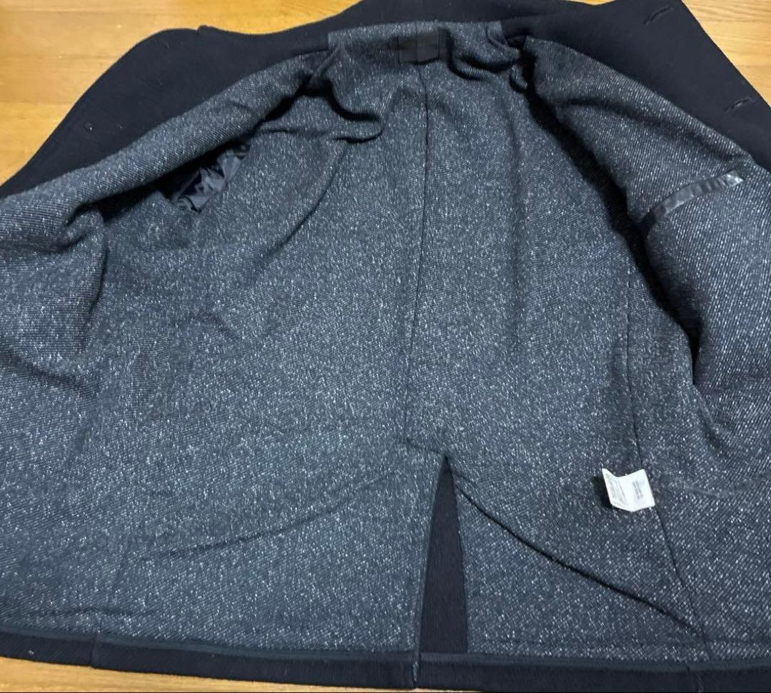 マ*ー様 BY GLADHAND ウールコート ジャケット ブラック L美品グラ