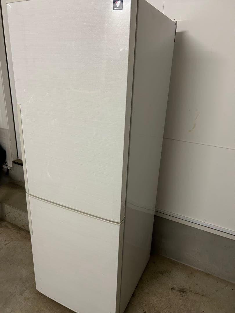 SHARP 2ドア冷凍冷蔵庫 ホワイト