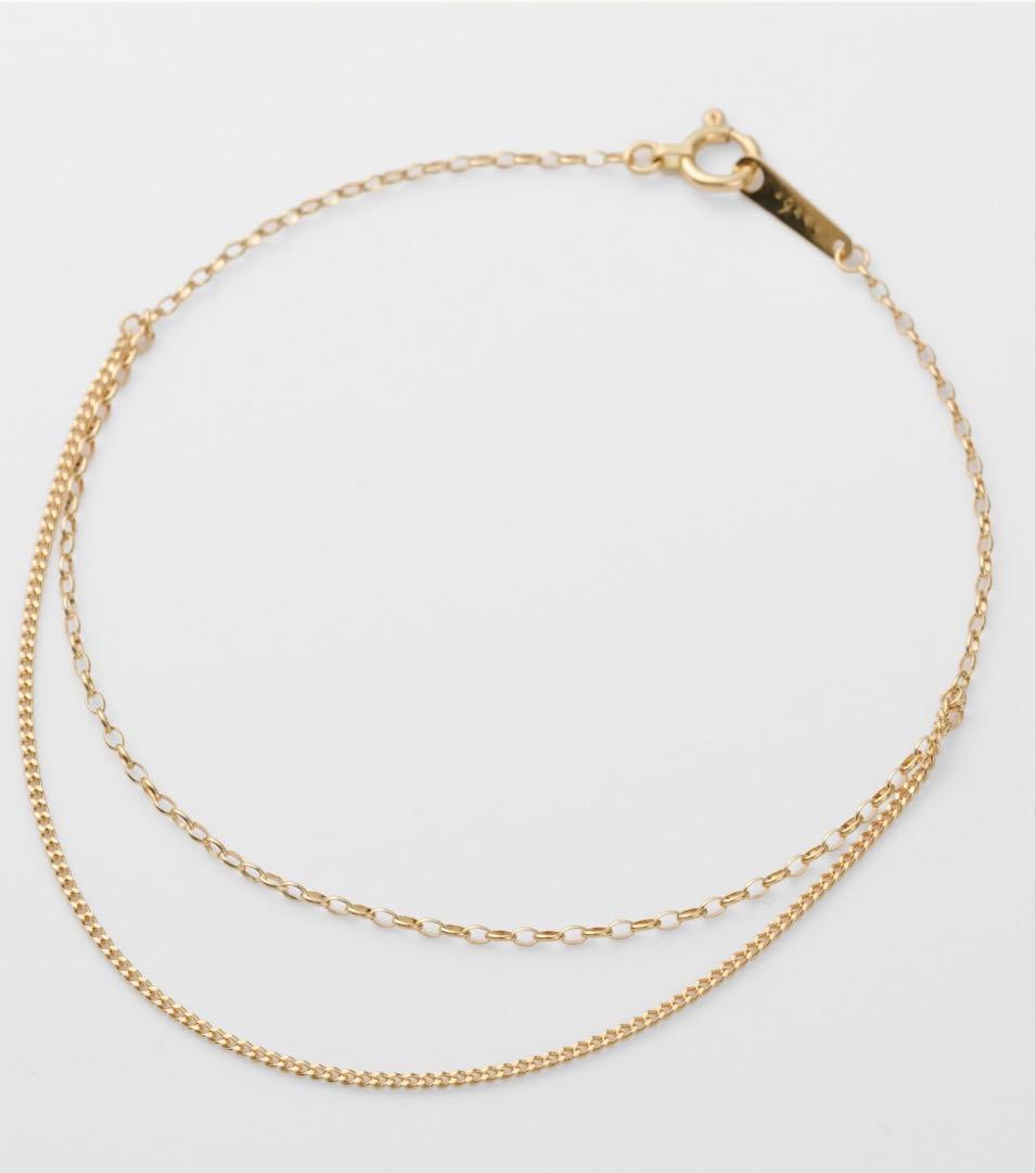 【美品】agete K18ブレスレット