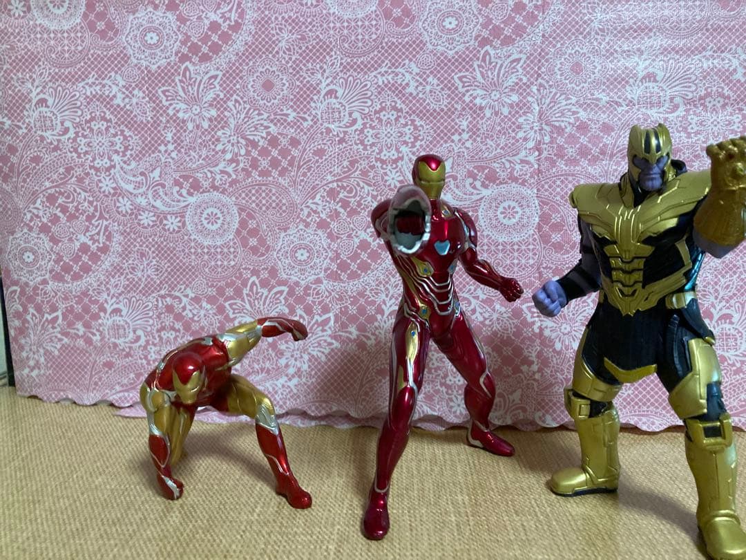 アメコミキャラクター フィギュアセット 7体