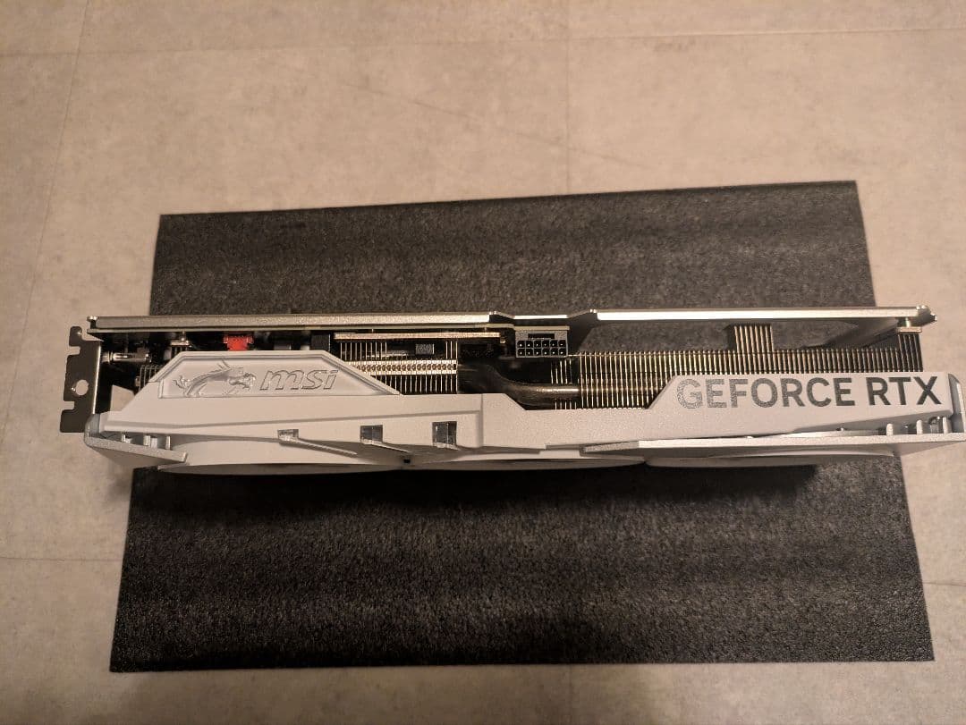 【MSI】4070TiSUPER 16G GAMING X SLIM WHITE