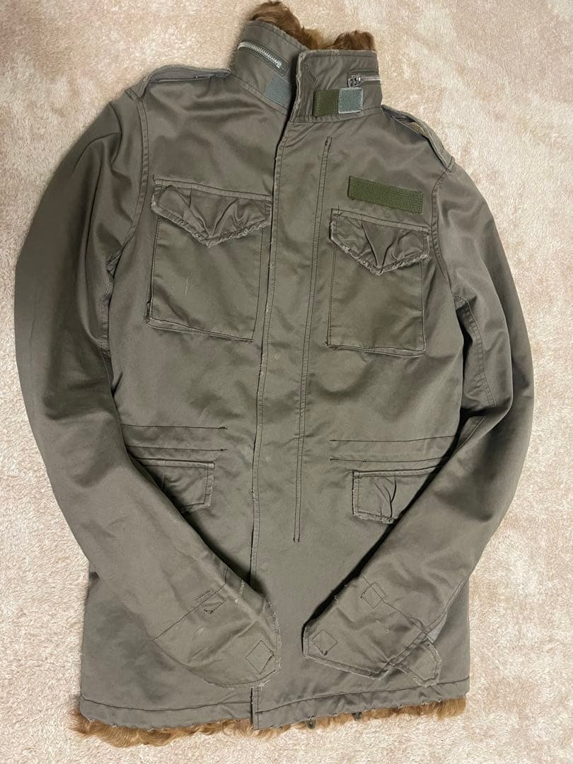 H*O様 wjk 激レア 白タグ ムートンライナー M-65 ジャケット 925
