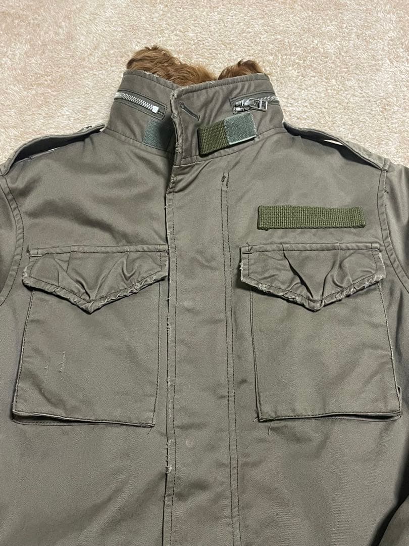 H*O様 wjk 激レア 白タグ ムートンライナー M-65 ジャケット 925