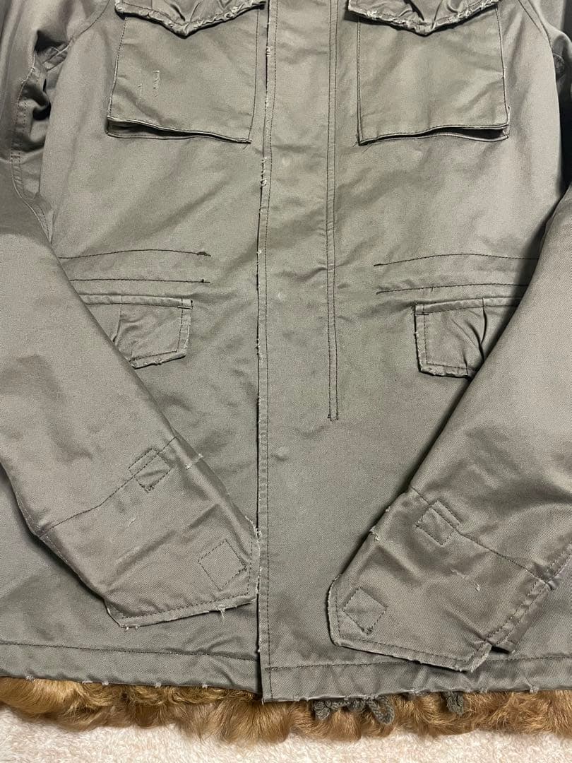 H*O様 wjk 激レア 白タグ ムートンライナー M-65 ジャケット 925