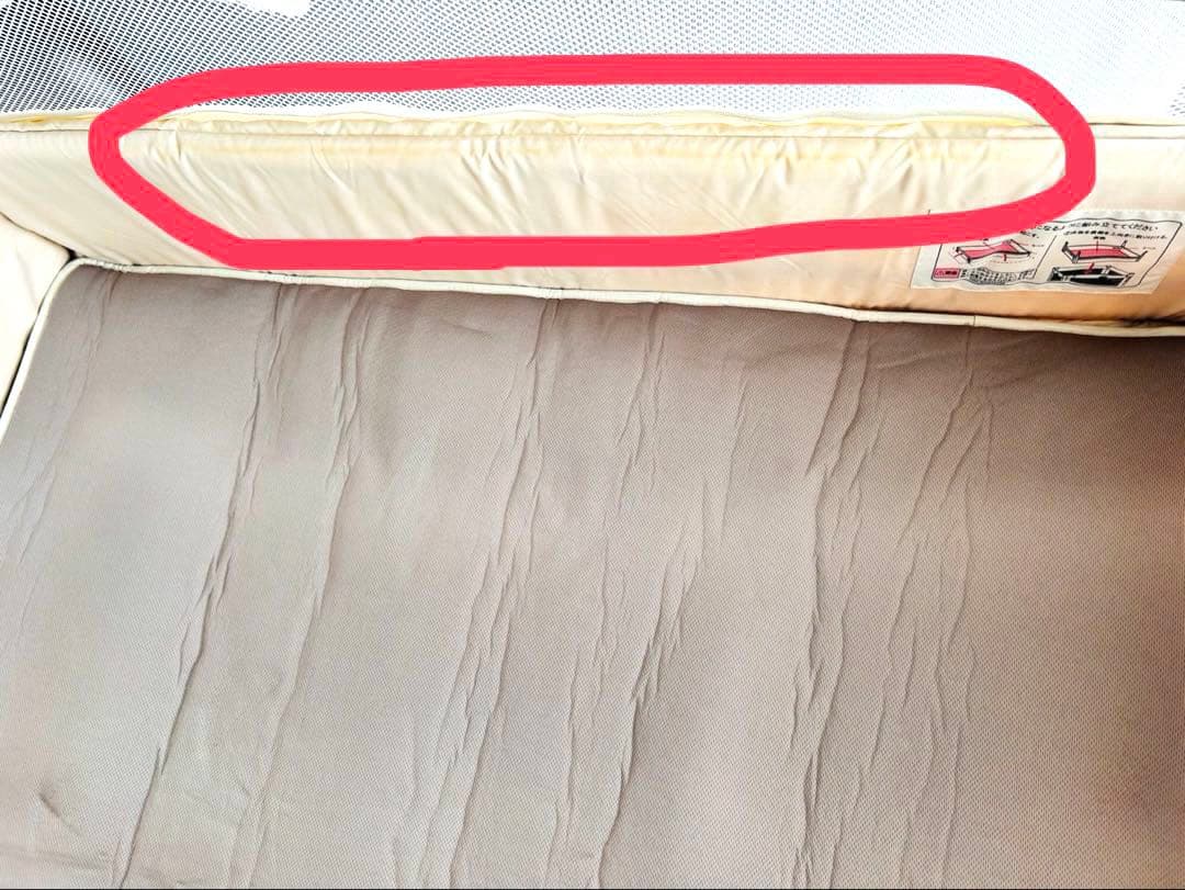 アップリカ　ココネルエアープラス　ベビーベッド