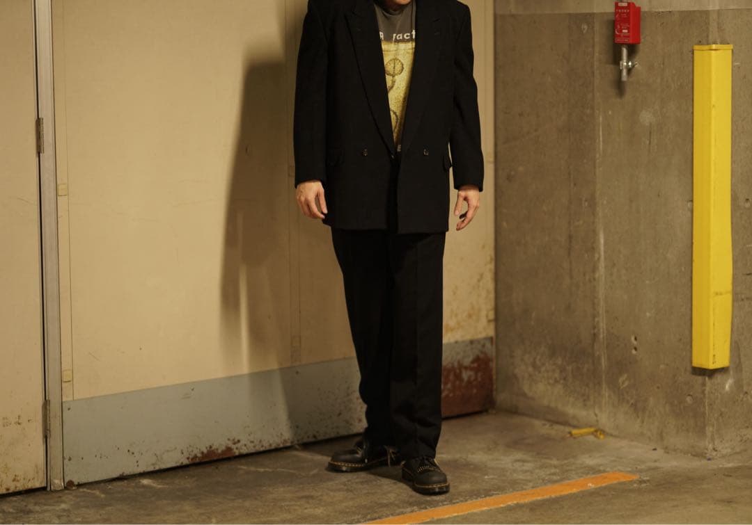 89aw 美品 コムデギャルソンオム ダブル セットアップ スーツ ジャケット