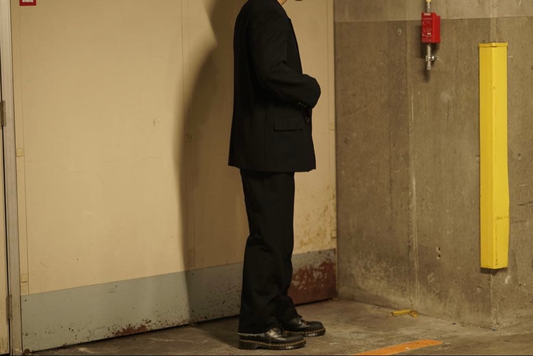 89aw 美品 コムデギャルソンオム ダブル セットアップ スーツ ジャケット