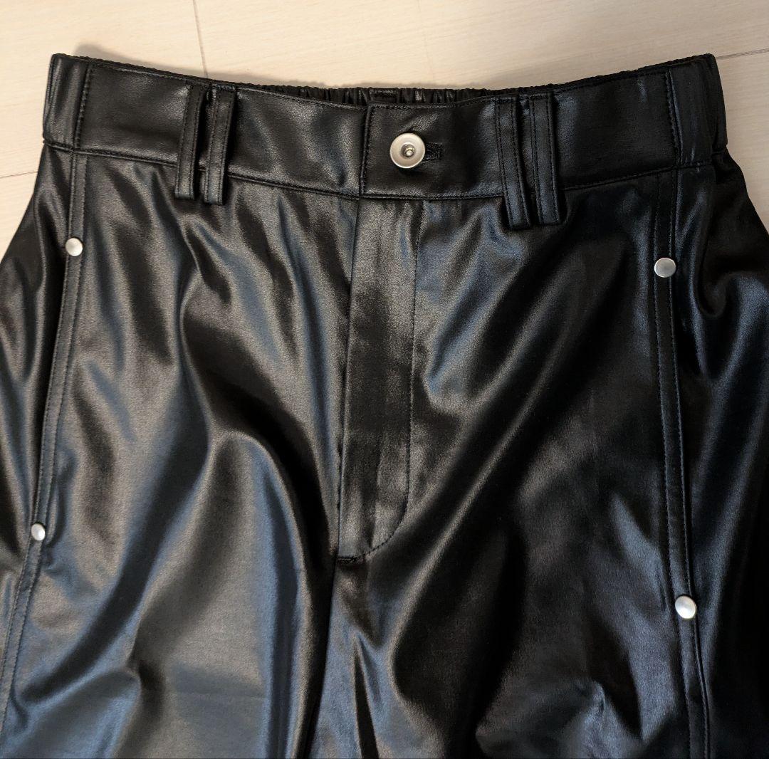 未使用　ADAM ET ROPE FEMME グロスボンディングコクーンパンツ