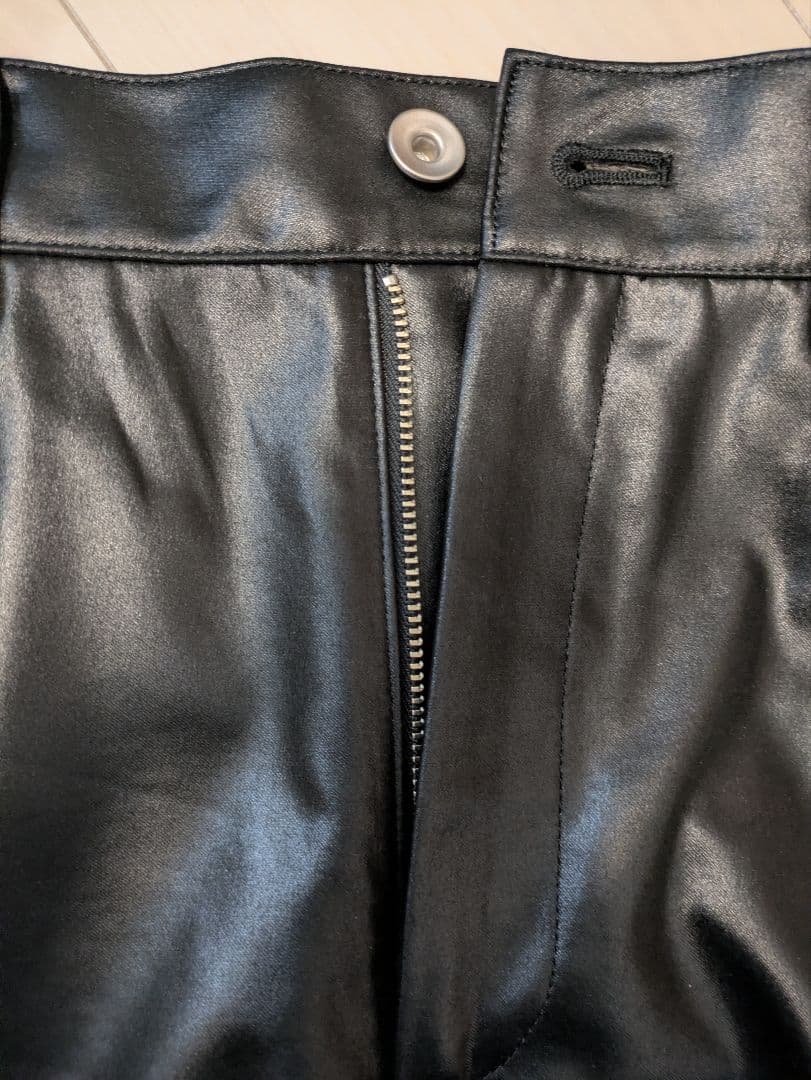 未使用　ADAM ET ROPE FEMME グロスボンディングコクーンパンツ