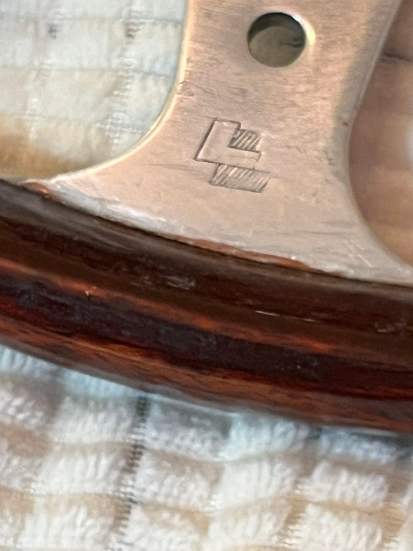 Les Leston 木製ステアリング DIY再塗装 ビンテージ