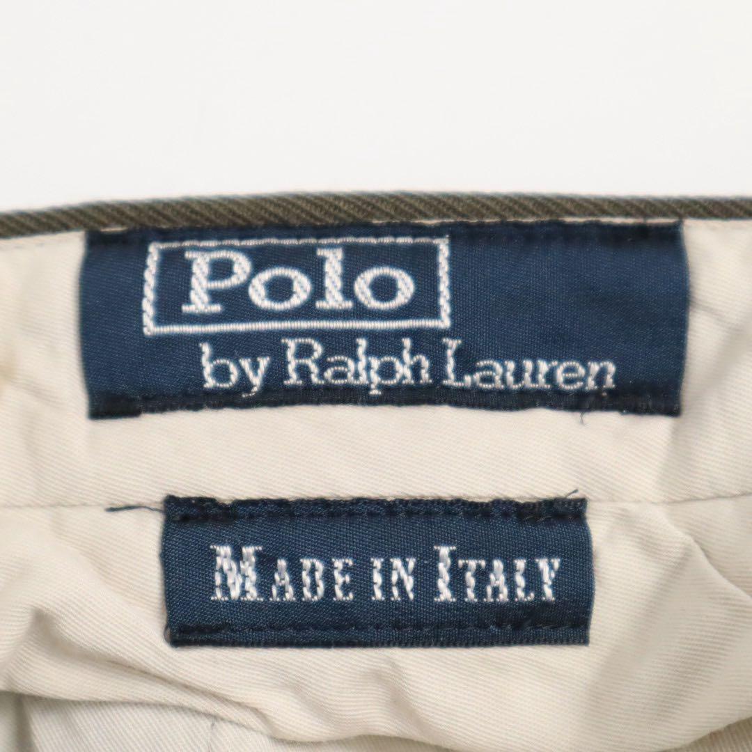 Polo by Ralph Lauren イタリア製 肉厚 ワイドスラックス