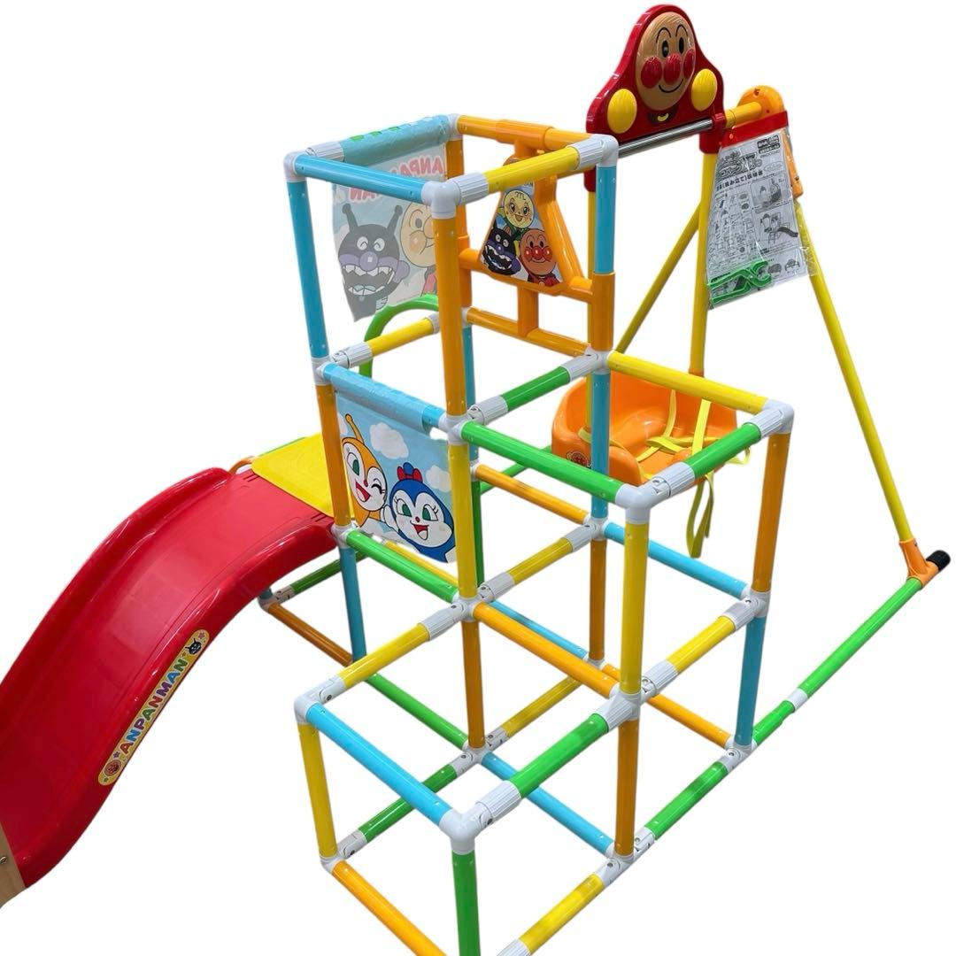 アンパンマンうちの子天才カンタン折りたたみ！ブランコパークDX