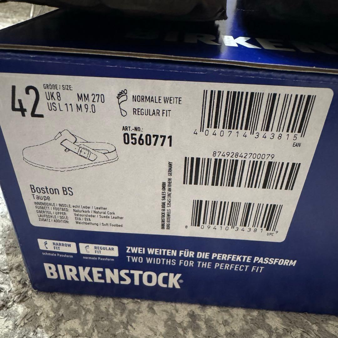 BIRKENSTOCK Boston ボストン サンダル 42