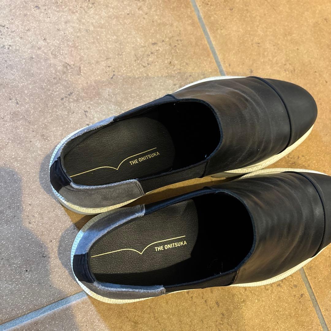 【美品】THE ONITSUKA サイドゴアブーツ27.5cm