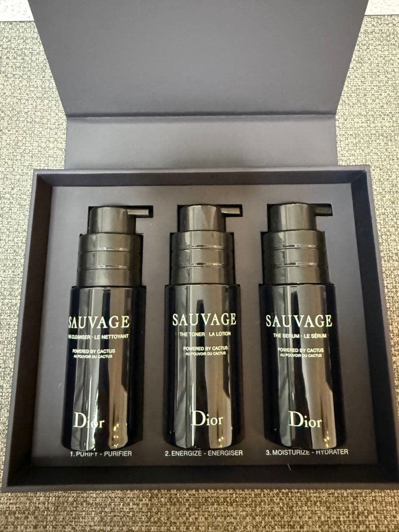 新品 Dior SAUVAGE ソヴァージュ スキンケア セット (限定品)