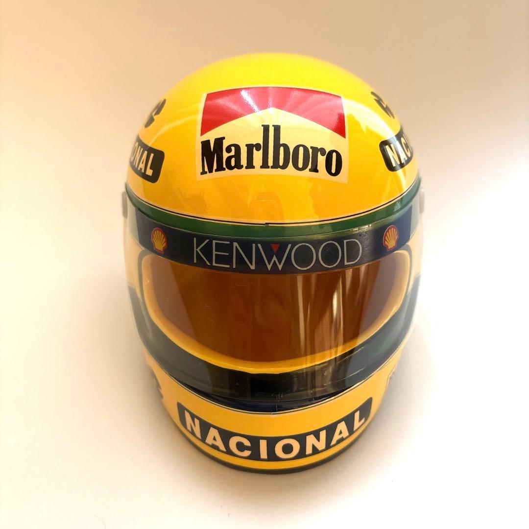 アイルトンセナ レプリカヘルメット　模型　陶器製置物