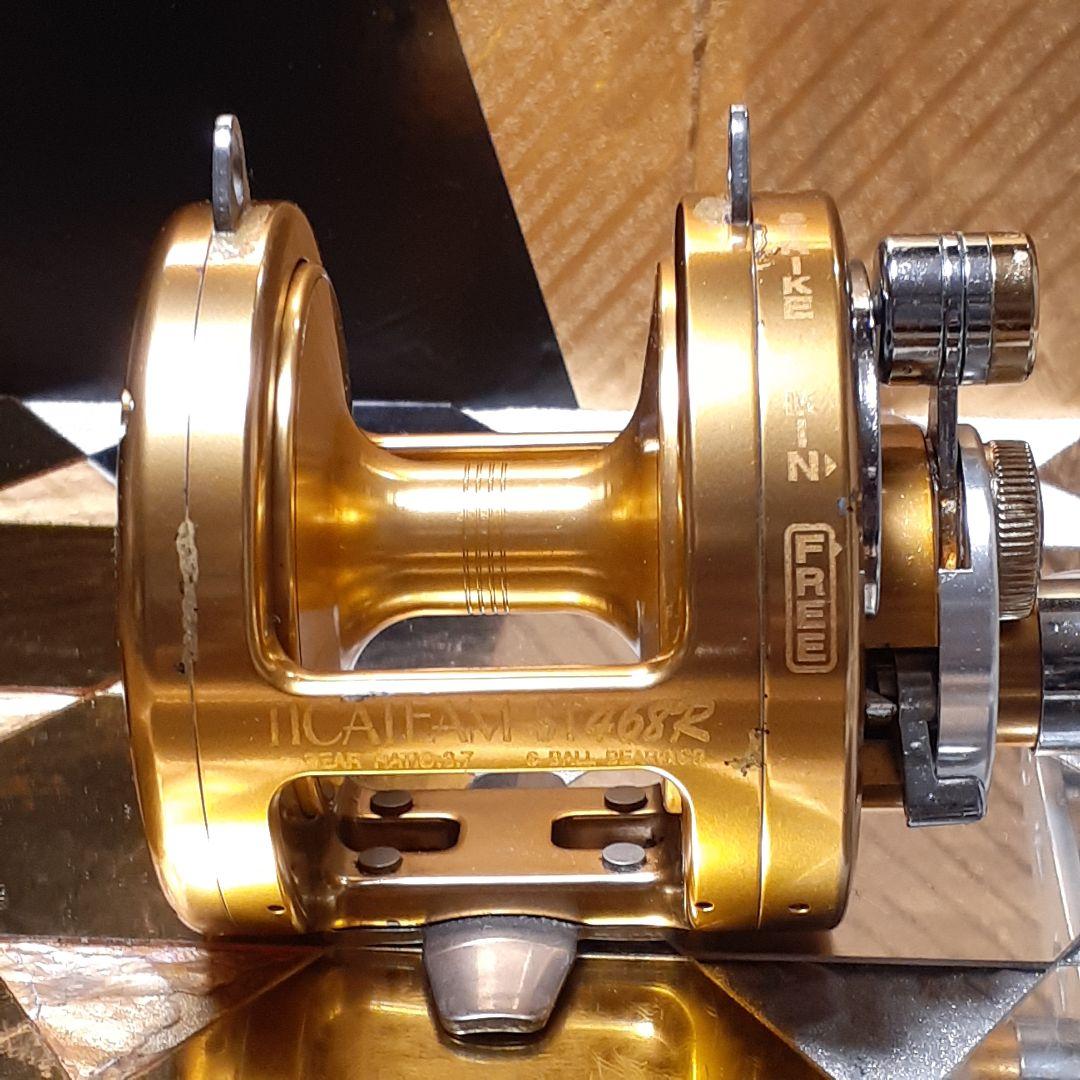 TICA TEAM ST468R ベイトリール トローリングリール 船用 美品