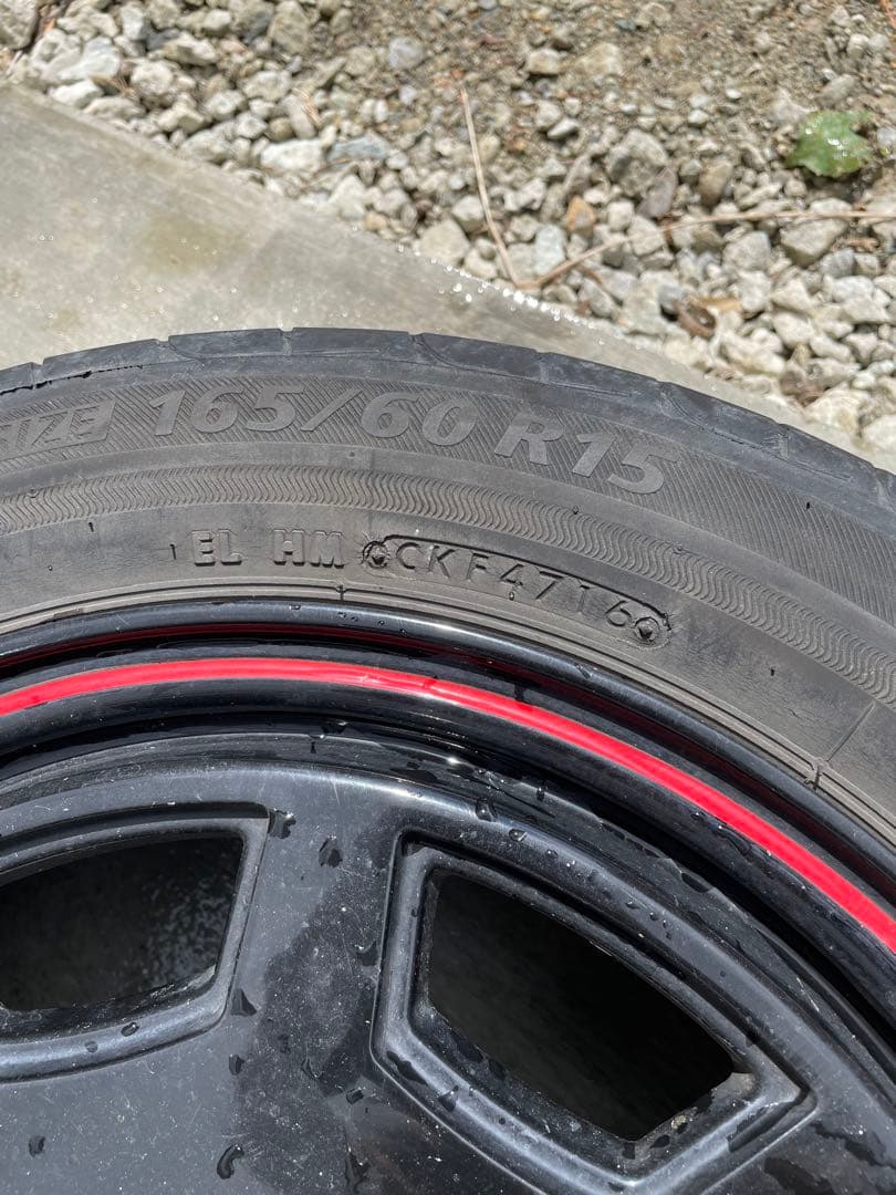 e*a様 デイトナ15インチアルミタイヤ