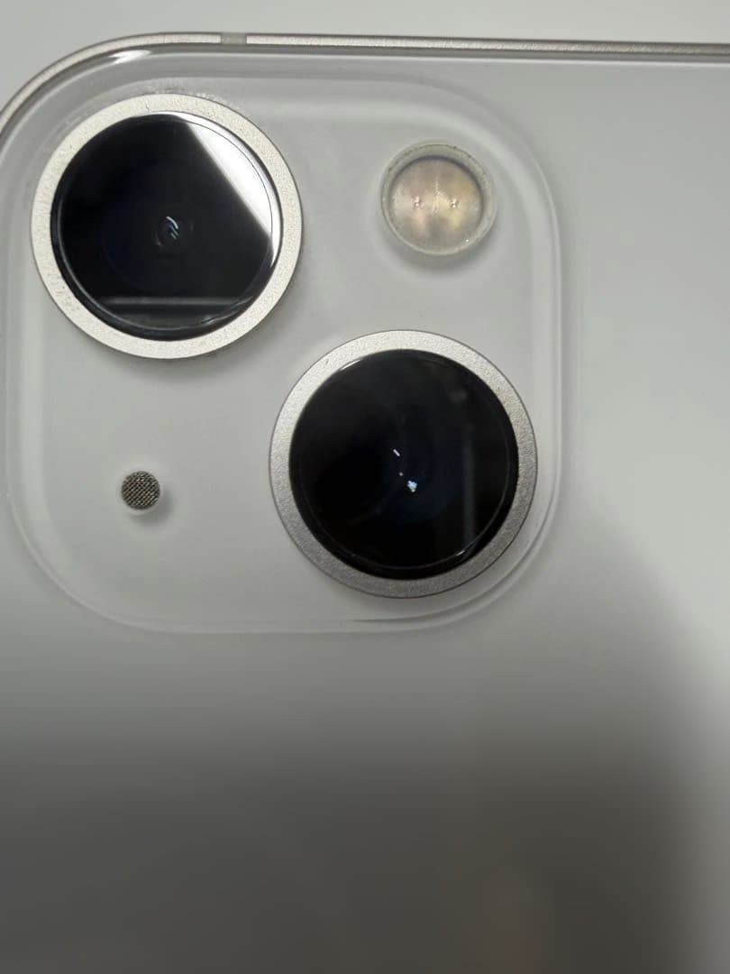 【美品】iPhone 13 128GB スターライト （ホワイト）箱付