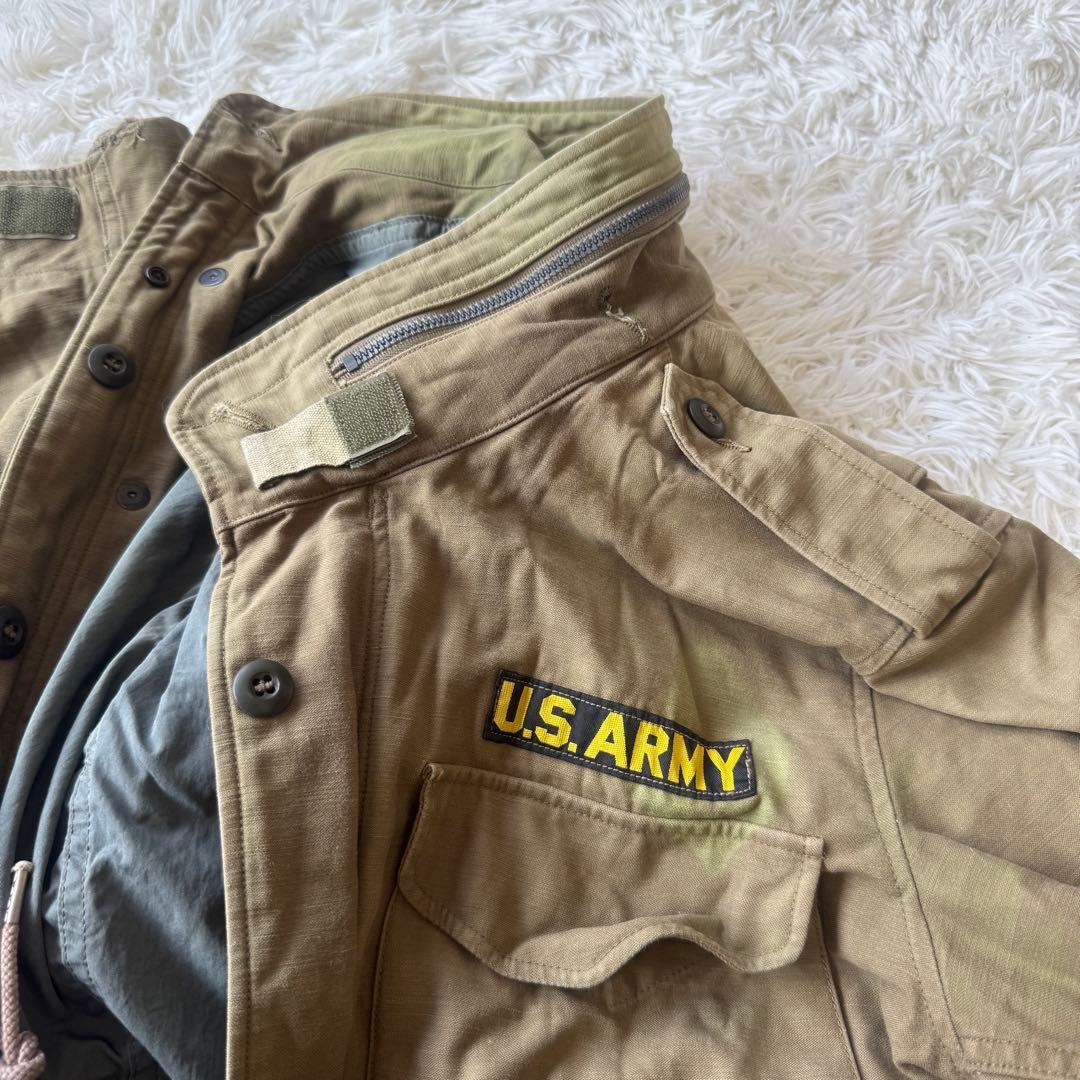 moon 様Buzz Rickson’s M65 スヌーピー刺繍 ミリタリー S