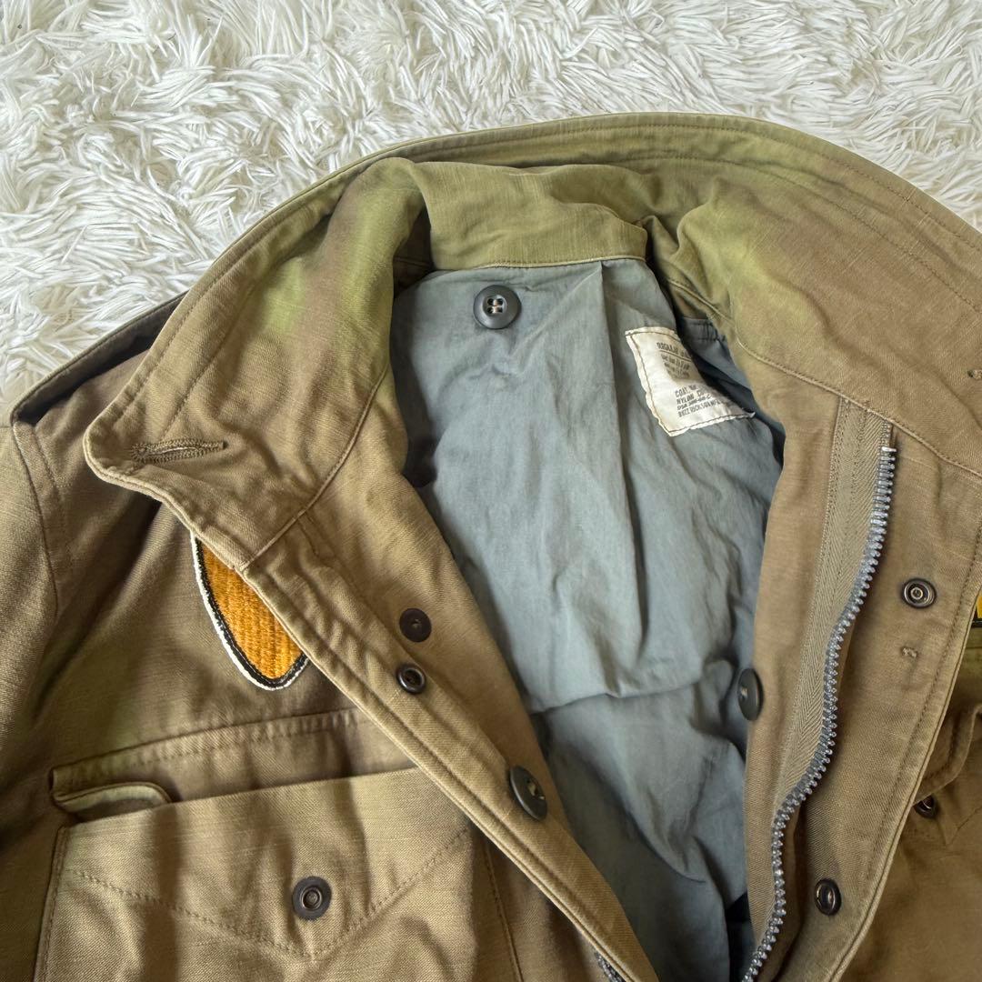 moon 様Buzz Rickson’s M65 スヌーピー刺繍 ミリタリー S