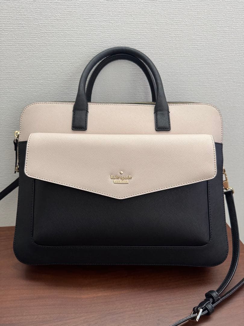 【美品★未使用】kate spade 2way PCバッグ13インチ ショルダー