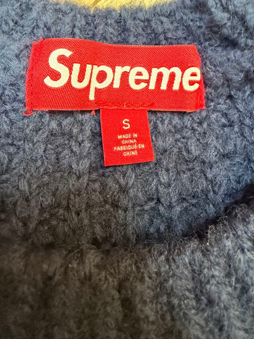 トップス 25FW Supreme Small Box Waffle Sweater