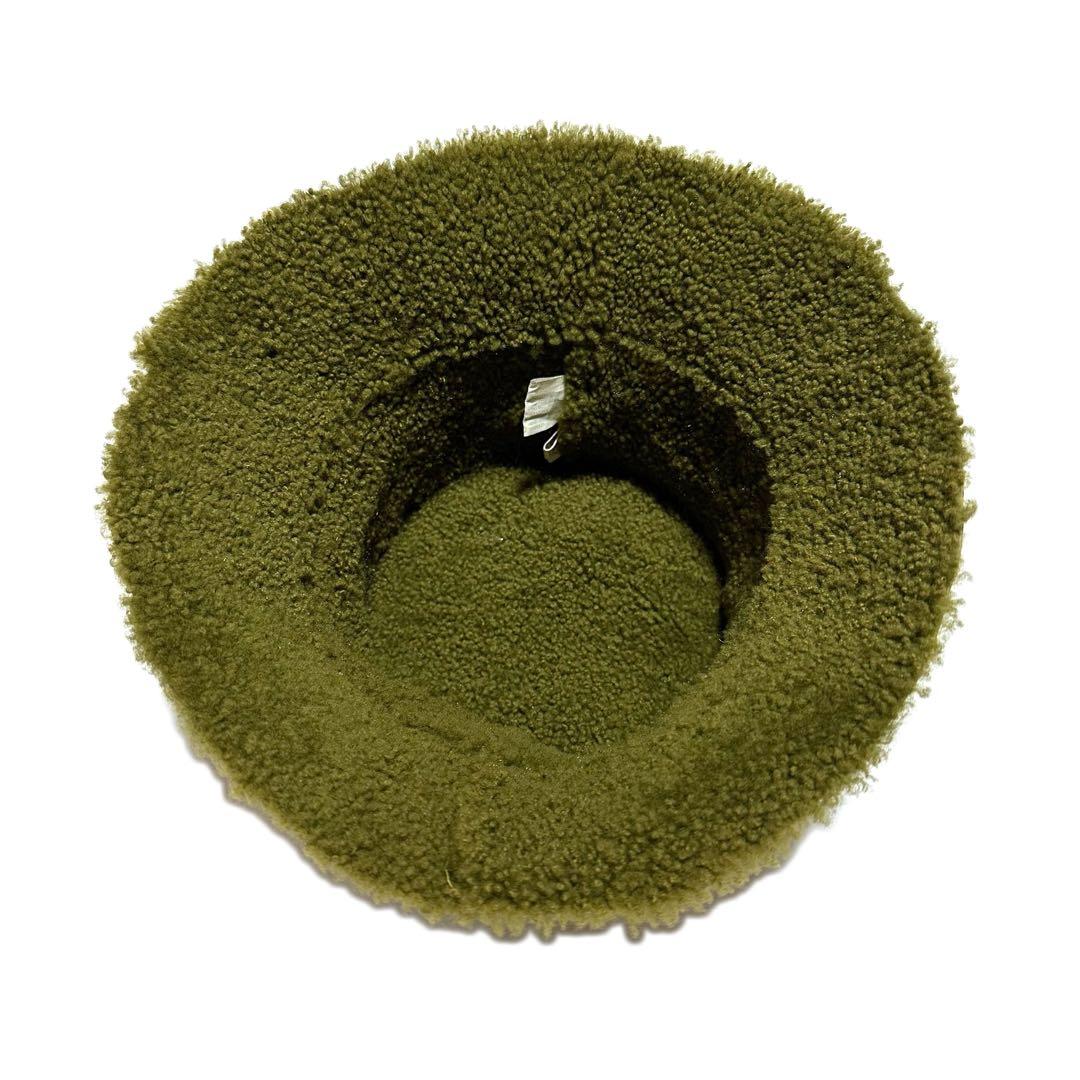 MIU MIU ミュウミュウ ムートンハット レザー メンズ 帽子 キャップ