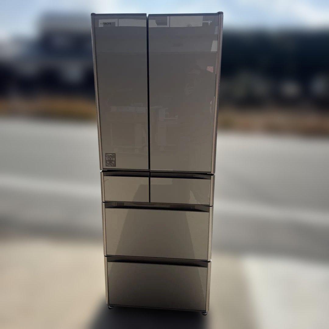 日立 冷蔵庫 475L R-XG4800H(XT) クリスタルブラウン 6ドア