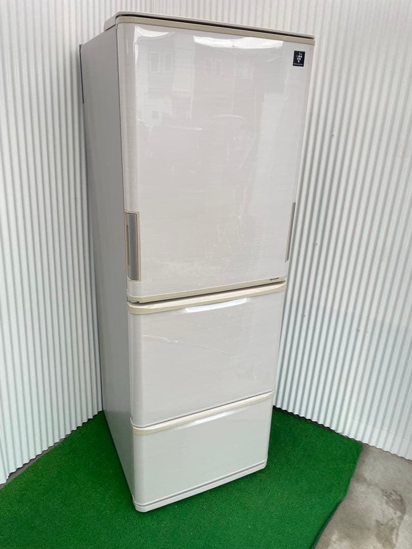 826 シャープ 左右どっちもドア 3ドア冷蔵庫 プラズマクラスター 自動製氷付