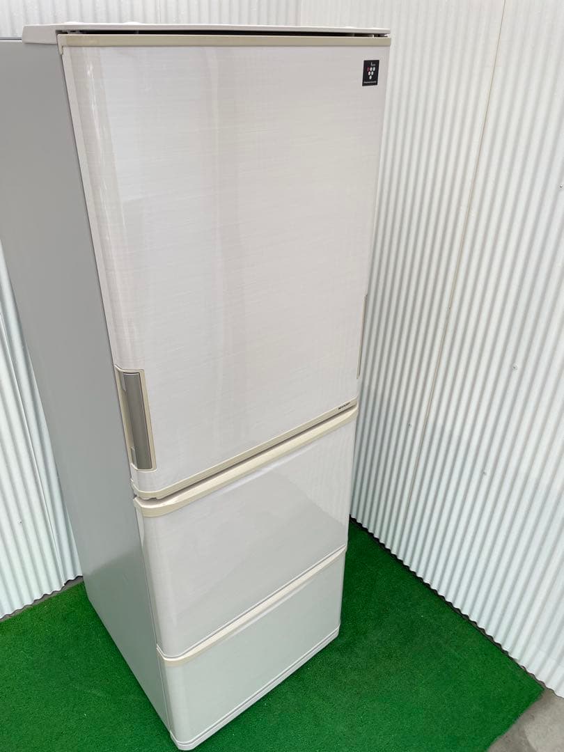 826 シャープ 左右どっちもドア 3ドア冷蔵庫 プラズマクラスター 自動製氷付