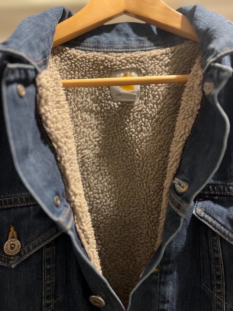 Carhartt デニムジャケット ダークブルー