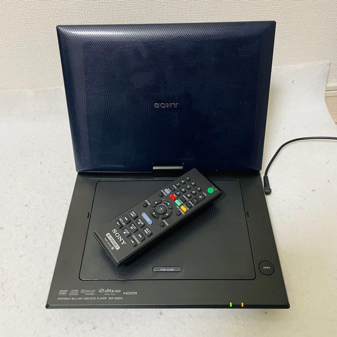 SONY Blu-ray ポータブルブルーレイプレイヤー BDP-SX910