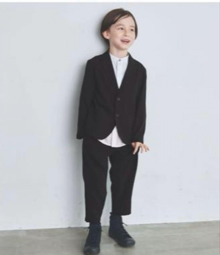 美品✨CHOPIN ショパン 男の子 ストレッチスーツセット ブラック 120