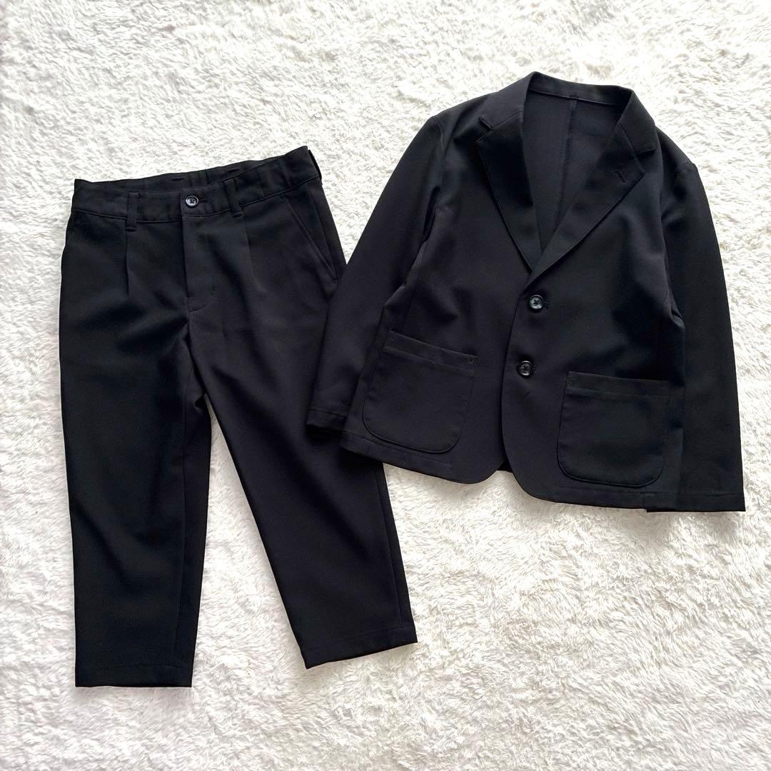 美品✨CHOPIN ショパン 男の子 ストレッチスーツセット ブラック 120