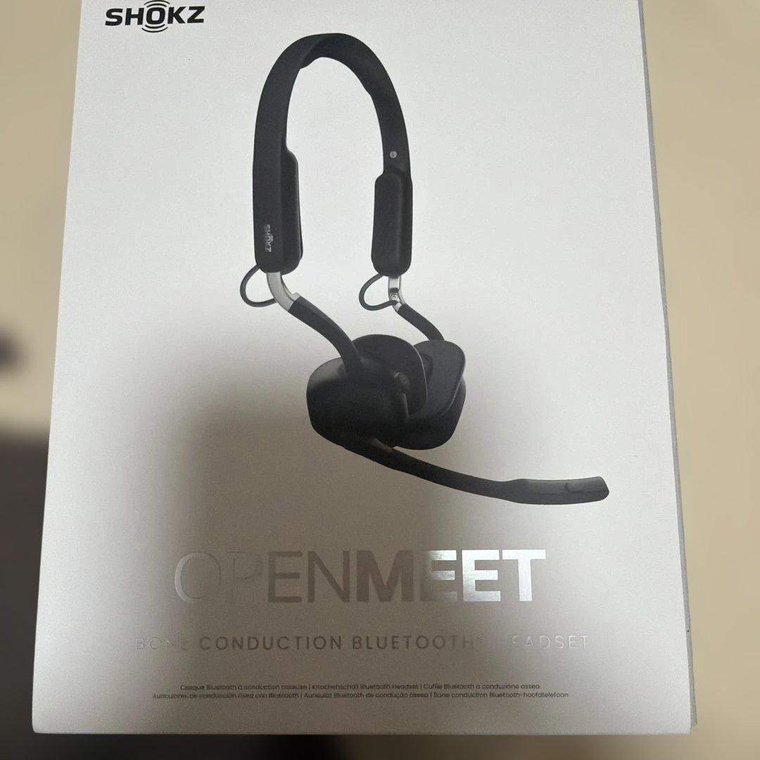 SHOKZ OPENMEET 骨伝導イヤホン