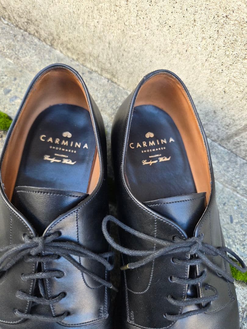 CARMINA 外羽根プレーントゥ UK9 27.5cm