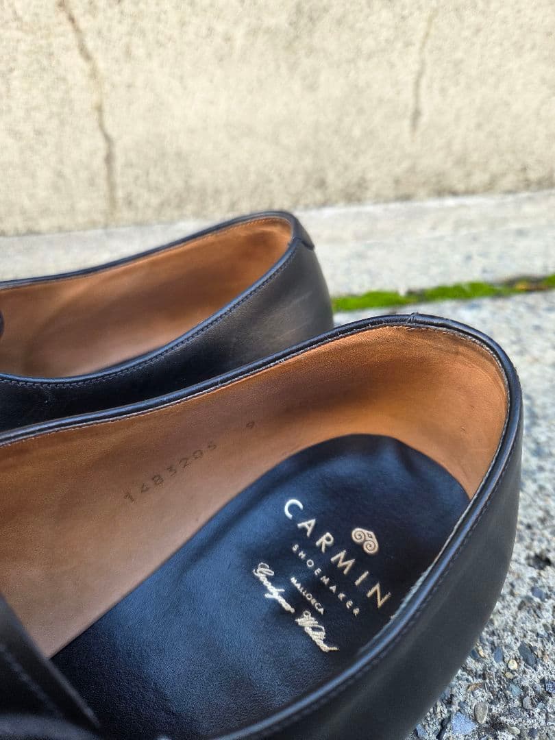 CARMINA 外羽根プレーントゥ UK9 27.5cm