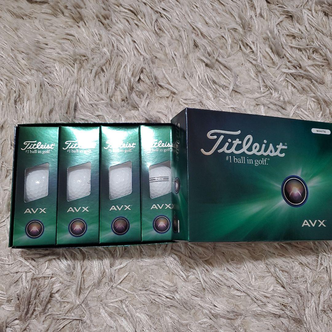 Titleist AVX ゴルフボール 1ダース12個入り×2 小太郎