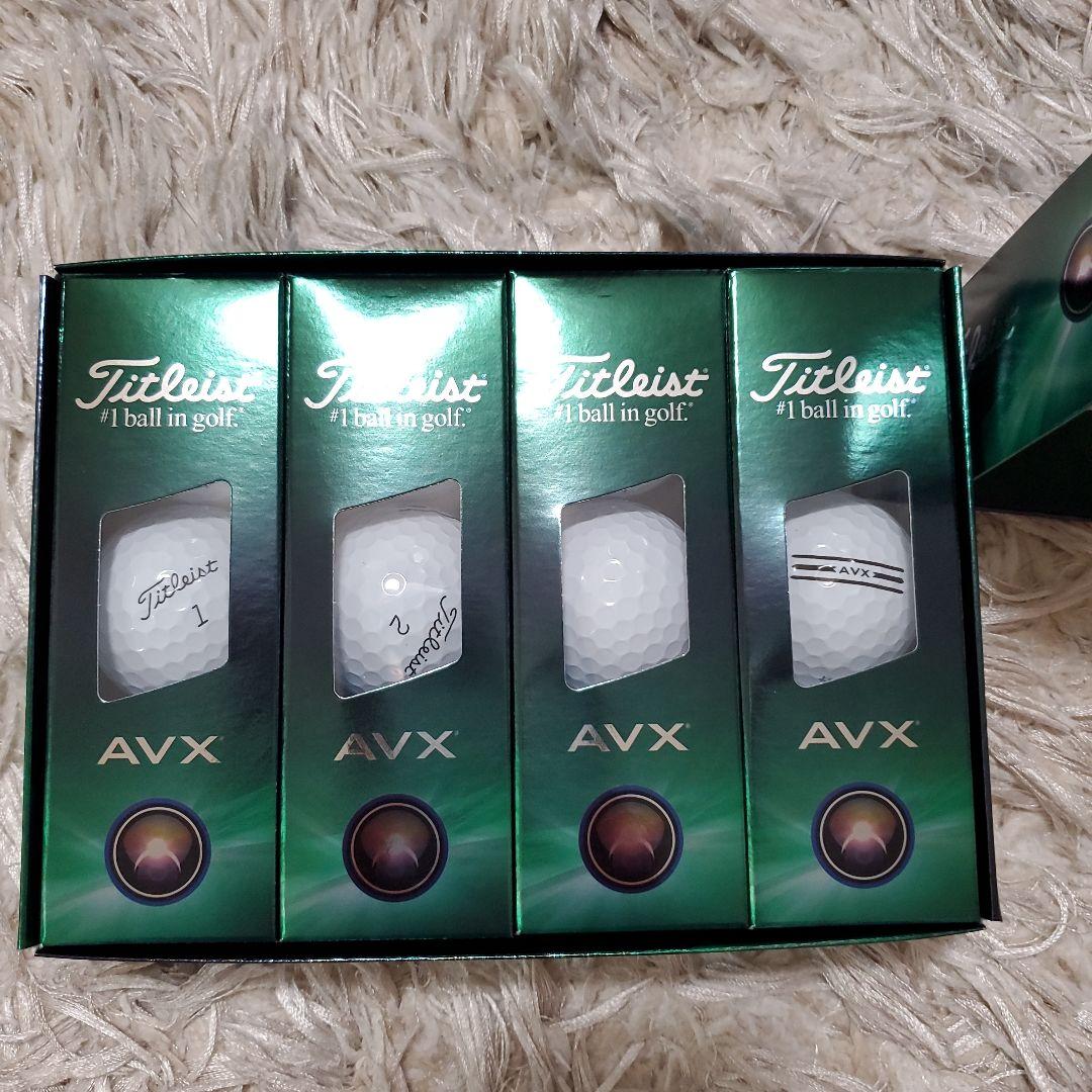 Titleist AVX ゴルフボール 1ダース12個入り×2 小太郎