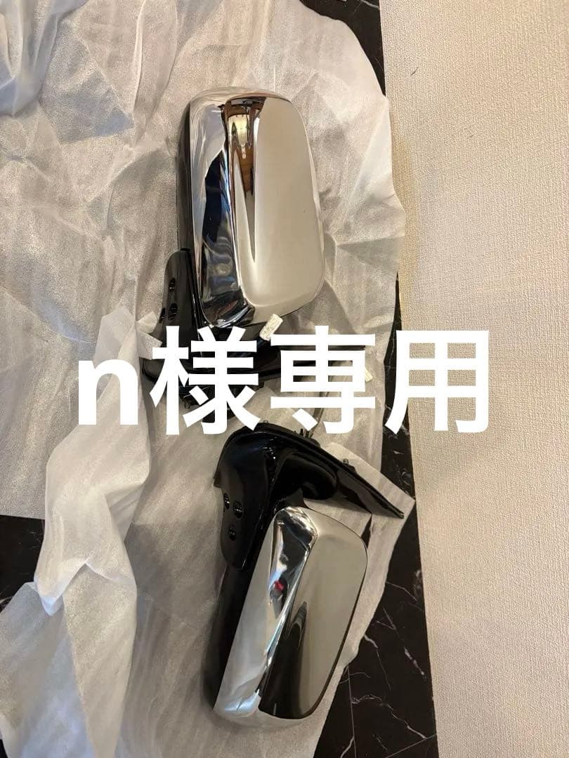 ハイエース　プリウス流用ドアミラー 左右セット