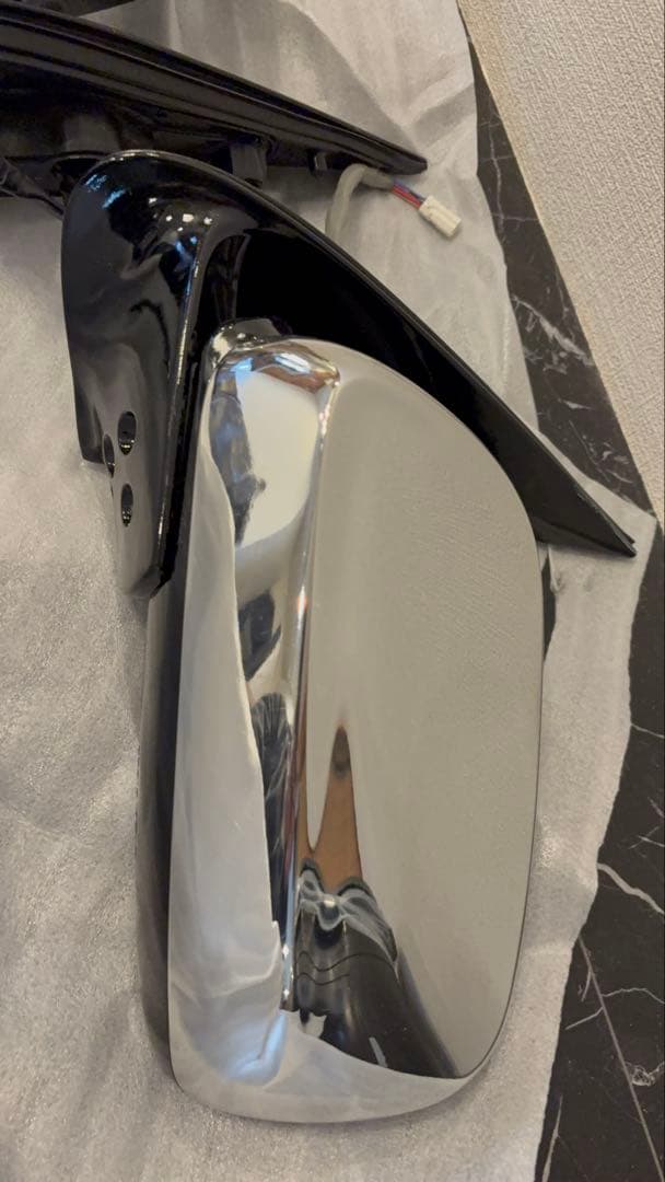 ハイエース　プリウス流用ドアミラー 左右セット