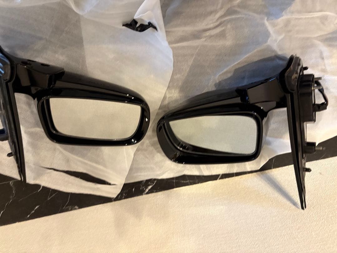 ハイエース　プリウス流用ドアミラー 左右セット