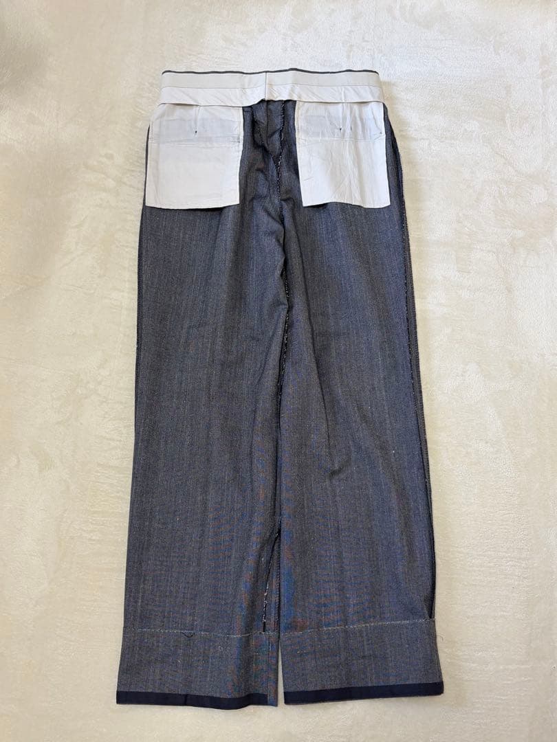 パンツ Old Ermenegildo Zegna Wool Silk Slacks