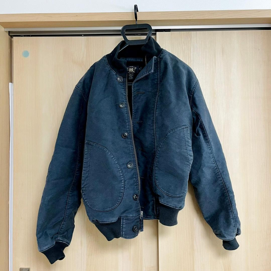 ダブルアールエル RRL N-1 デッキジャケット US NAVY Mサイズ