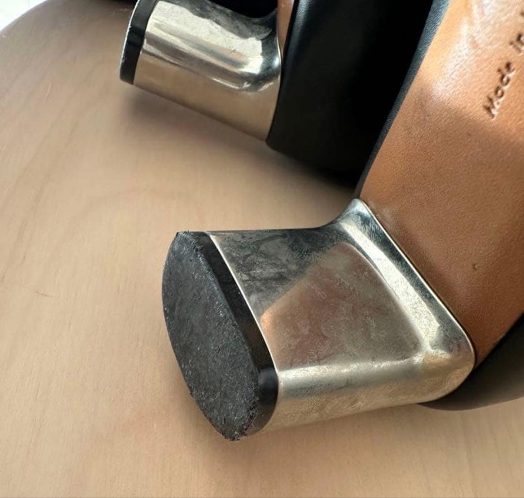 CELINE ショートブーツ 38 24.5cm 美品 BUMBUMセリーヌ